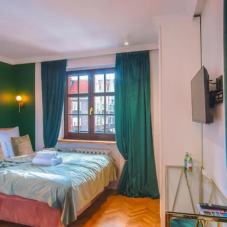 Motlawa - Old Town & River Viev, Fast Wifi Apartment Gdansk